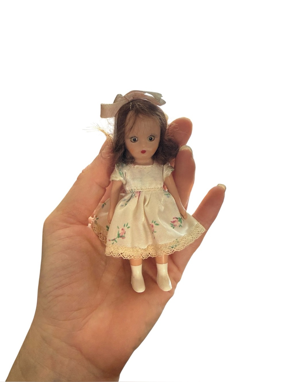 Vintage storybook doll little sister doll